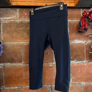 Lululemon Athletica Dark Blue Leggings